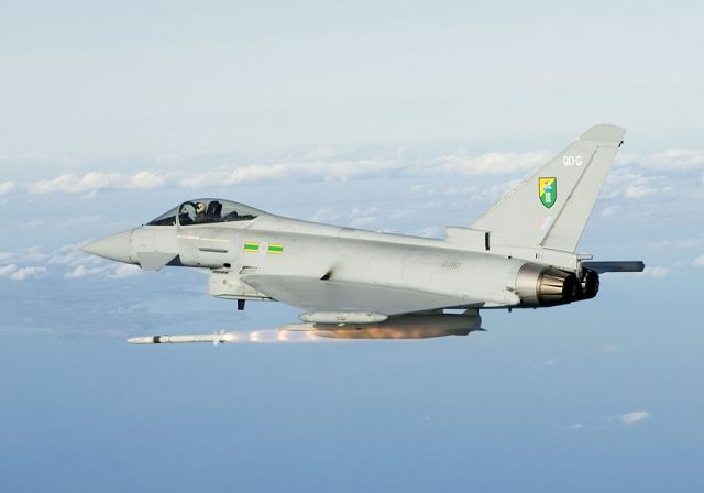 ASRAAM’s unmatched speed and agility guarantees “first shot first kill” in short range combat to avoid the need for getting involved in the lottery of a dogfight. This very aerodynamically sleek missile is in service on the UK RAF’s Eurofighter Typhoons and the Royal Australian Air Force’s F/A 18s.