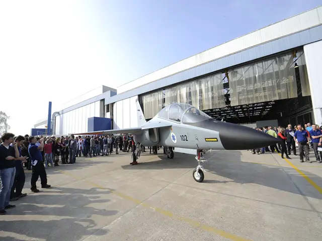 The first M-346 advanced trainer for the Israeli Air & Space Force was rolled out today in a ceremony held at Alenia Aermacchi’s plant in Venegono Superiore, Italy.