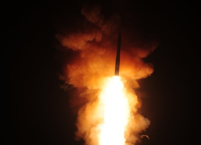 A team of US Air Force Global Strike Command Airmen launched an unarmed Minuteman III intercontinental ballistic missile equipped with a test reentry vehicle from Vandenberg Air Force Base, California, at 3:37 a.m. Pacific Daylight Time May 20. The ICBM's reentry vehicle, which contained a telemetry package used for operational testing, traveled approximately 4,200 miles to the Kwajalein Atoll in the Marshall Islands, the AFGSC said on Tuesday, May 26.