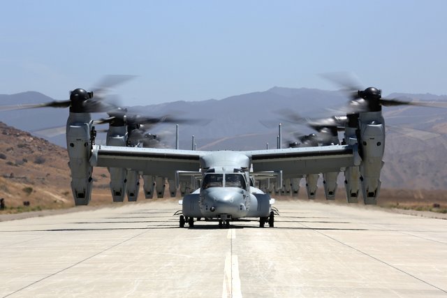 The U.S. State Department approved a possible Foreign Military Sale to Japan for 17 V-22B Block C Osprey aircraft and associated equipment, parts and logistical support for an estimated cost of $3 billion. The principal contractors will be Bell Helicopter and Boeing Rotorcraft Systems via a joint venture arrangement with initial assembly of aircraft fuselage occurring in Ridley Park, PA and final aircraft assembly occurring in Amarillo, TX.