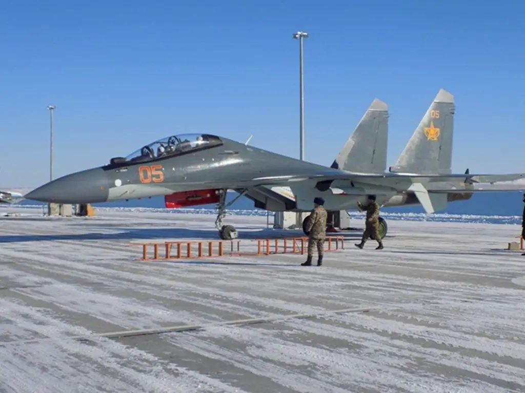 Kazakhstan took delivery of two more Su 30SM fighter jets 640 001