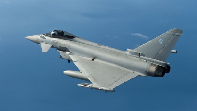 BAE Systems started final assembly of Royal Air Force of Oman s first Typhoon fighter jet 640 001