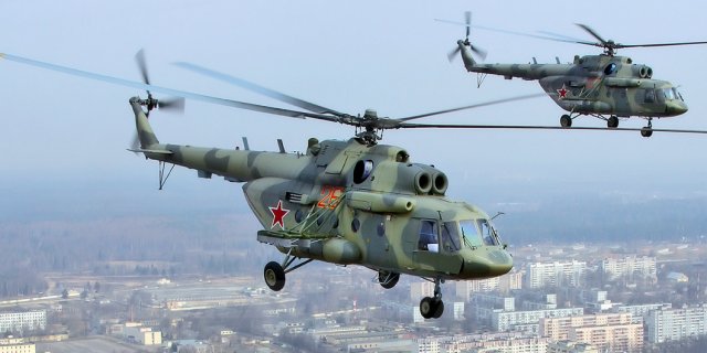 New batch of Mi 8MTV 5 helicopters delivered to Russia Southern military district 640 001