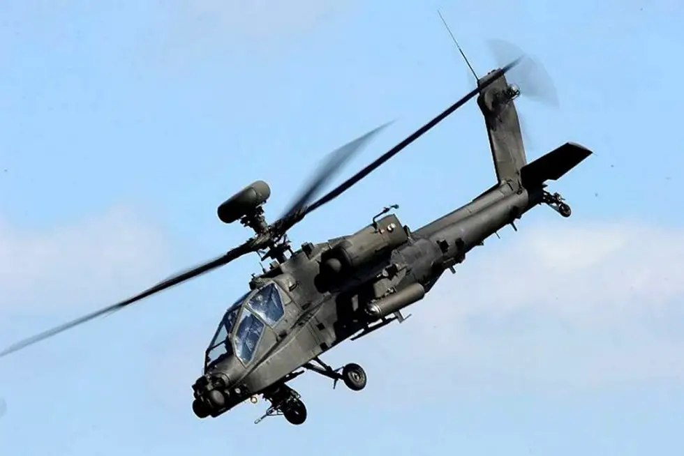 British AH 64E Apaches to receive Leonardo defensive aids suite