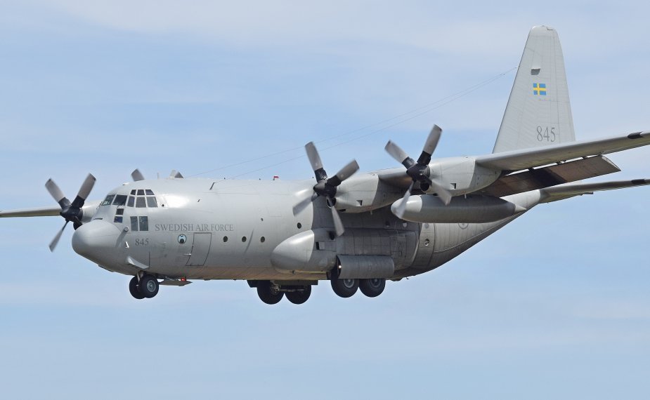 US contract for Swedish C 130 fleet support