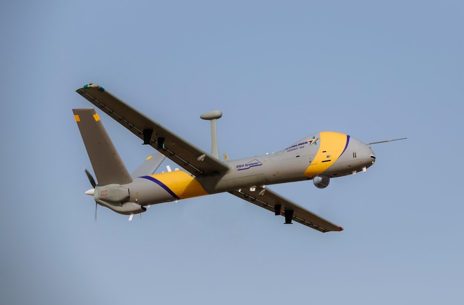 Elbi Systems lifts veil on Hermes 900 StarLiner UAV 001