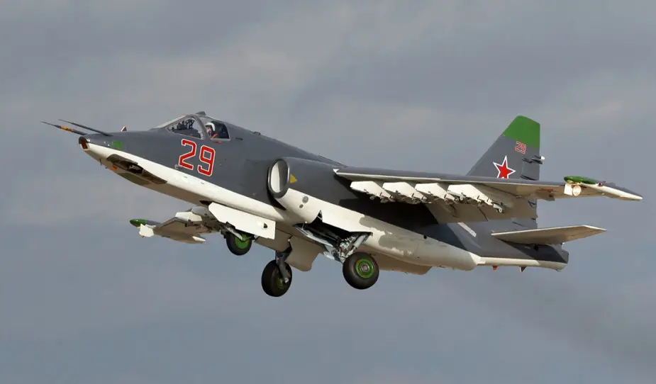 Russia upgrades Su 25 assault jets