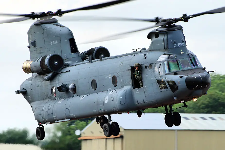 AAR awarded contract with Royal Netherlands Air Force to service CH 47 Chinook APU