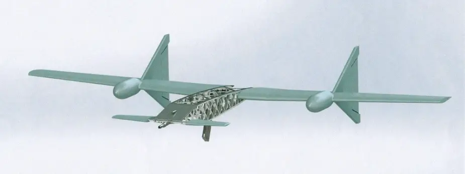 Russian drone mounted rifle to counter UAS