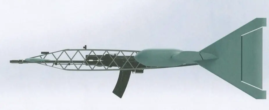 Russian drone mounted rifle to counter UAS 2nd PIC