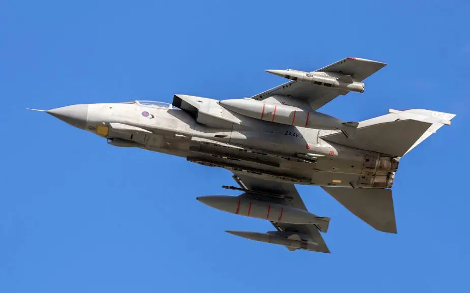 UK RAF Tornado Makes Its Final Flypast