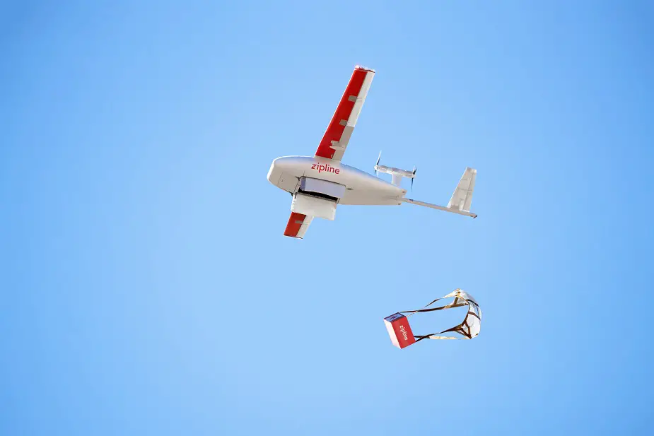 Zipline deploys medical delivery drones with U.S. Military