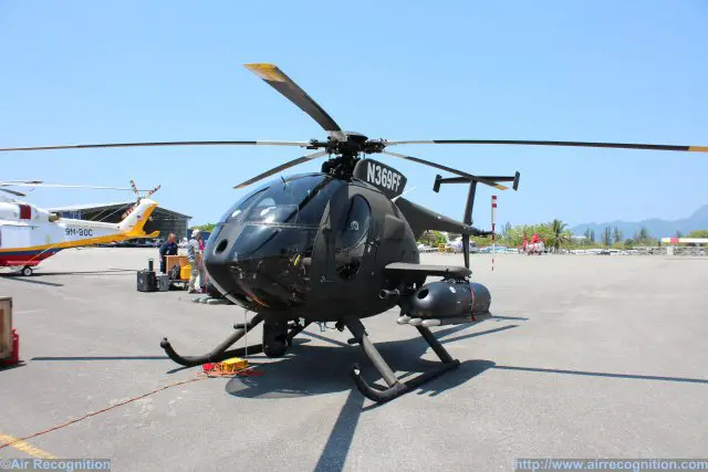 At LIMA 2015, which is held from March 17 to 21 in Langkawi, Malaysia, MD Helicopters is highlighting a new armed variant of the well-known single-engine 500-Series, the MD530G scout attack helicopter, the mid-range model of the company's new scout attack helicopter fleet. 
