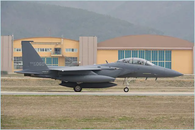 DAEGU AIR BASE, Republic of Korea, April 3, 2012 -- Boeing [NYSE: BA] delivered the final two F-15K Slam Eagles to the Republic of Korea Air Force (ROKAF) on April 2 at Daegu Air Base. All ROKAF F-15Ks were delivered on cost and on schedule.