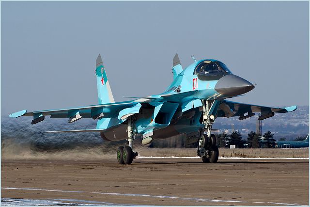 The ceremony of transfer of the serial Su-34 front-line bombers to the Russian Air Force was held Tuesday, July 9, 2013, at the Novosibirsk branch of the Sukhoi Company — V.P. Chkalov Novosibirsk aircraft plant (NAZ). 
