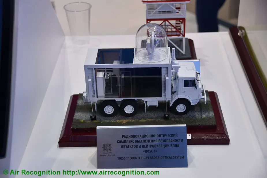MAKS 2019 JSC Concern VKO Almaz Antei presents Tor air defense missile system and anti drone system 02