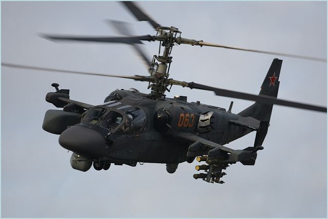 The new Ka-52 Alligator will be demonstrated for the first time at an international exhibition. The Ka-52 is an all-weather, round-the-clock military attack helicopter produced for the Russian Armed Forces and which Rosoboronexport offers for sale to foreign partners.