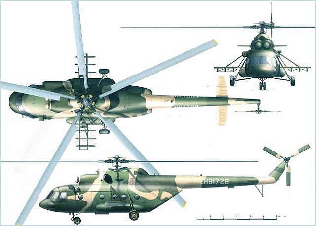 Mi-8MTV-5 Mi-17-V5 tactical transport helicopter  technical data sheet specifications intelligence description information identification pictures photos images video Russia Russian Air Force aviation air defence industry 