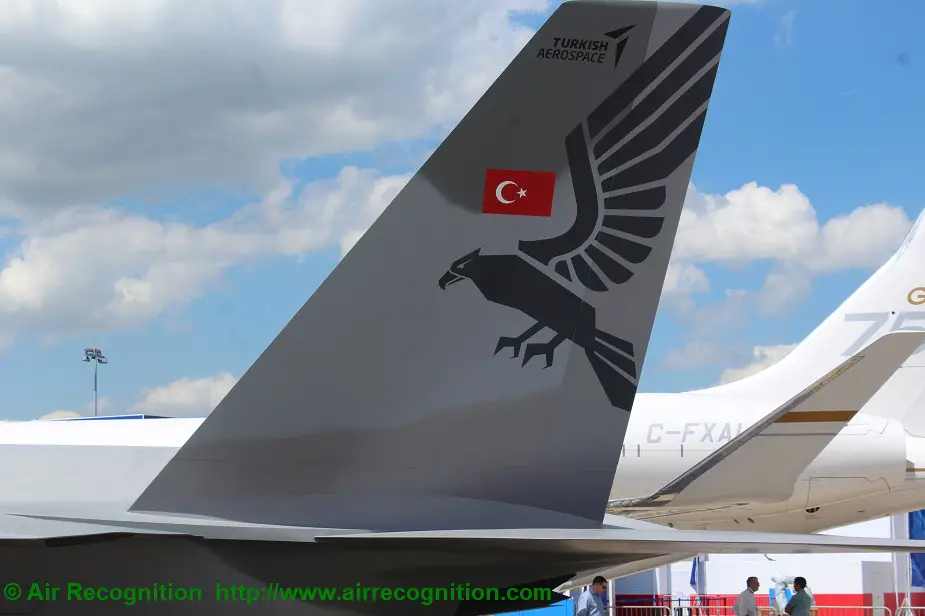 Paris Air Show 2019 Turkish Aerospace unveils full size model of Turkish fighter