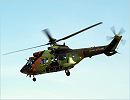 SA 332 AS 332 Super Puma tactical transport helicopter data sheet specifications intelligence description information identification pictures photos images video France French Air Force Eurocopter aviation aerospace defence industry military technology