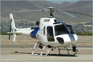AS350 B3 light transport helicopter data sheet specifications intelligence description information identification pictures photos images video France French Air Force aviation aerospace Eurocopter defence industry military technology