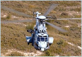 EC735 Super Cougar Caracal Eurocopter helicopter technical data sheet specifications intelligence description information identification pictures photos images video France French Air Force defence industry technology tactical transport