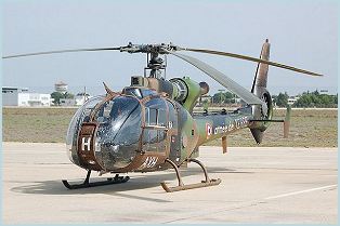 SA342 Gazelle SA341 light multi-role combat helicopter aircraft technical data sheet specifications intelligence description information identification pictures photos images video France French Air Force aviation aerospace defence industry military technology