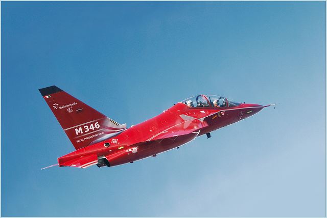 The M-346 trainer aircraft of Alenia Aermacchi (a Finmeccanica company) has been selected by Israel’s Ministry of Defence to train its Air Force pilots. 
