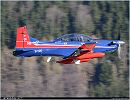 The Indian air force inducted the first 12 of 75 Swiss-manufactured Pilatus PC-7 Mk-II basic training aircraft at a ceremony at the Dundigal Air Force Academy near Hyderabad. Minister of State for Defense Jitendra Singh unveiled the tandem-seat turboprop aircraft that is capable of aerobatics as well as tactical and night flying, The Hindu reported. 