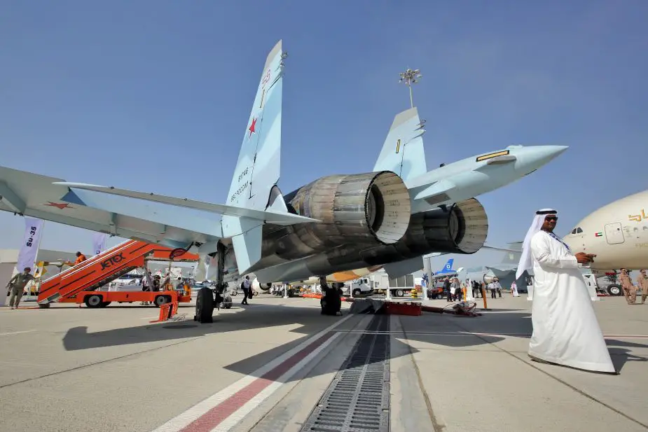 Russia presents latest generation of aircraft and air defense systems Dubai AirShow 2019 925 002