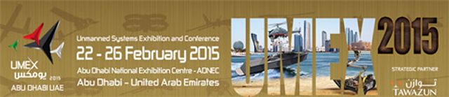 The biennial International Defence Exhibition and Conference (IDEX), one of the world's biggest joint defence exhibition, is bringing the next generation of defence technology to the region through the launch of yet another key pillar – the 1st Edition of the Unmanned Systems Exhibition (UMEX) 2015. This first edition of UMEX will take place at Abu Dhabi National Exhibition Center in Abu Dhabi (UAE) from 22 to 26 February.