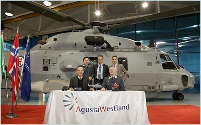 AgustaWestland, a Finmeccanica company, is pleased to announce the delivery of the first NH90 NFH helicopter to the Norwegian Armed Forces. The delivery ceremony took place 30th November at AgustaWestland’s Vergiate facility in the presence of Brigadier General/Commander Frode R Fl?lo, NDLO Air Systems Division. 