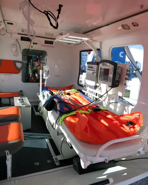 Russian Helicopters, a subsidiary of Oboronprom, part of Rostec State Corporation, demonstrated the medical versions of the light Ansat and Ka-226T helicopters to officials at Zashchita, the Russian National Centre for Disaster Medicine, as part of a conference to mark the 20th anniversary of the Centre.