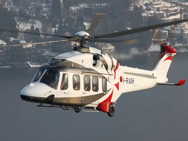 AgustaWestland, a Finmeccanica company, is pleased to announce that the first production AW189 8 tonne class twin engine helicopter performed its maiden flight at Vergiate plant (Italy) today. The aircraft is expected to be delivered to Bristow Helicopters Ltd. by year end to carry out offshore transport missions in the North Sea, with operational readiness planned in early 2014. Additional two AW189 helicopters are currently under assembly in Vergiate.