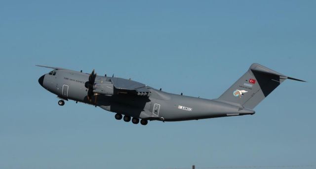 Turkey has received its second A400M tactical transport aircraft from the Airbus consortium, the country’s Undersecretariat for Defense Industries (SSM). “Delivery of our MSN0013 aircraft, with the tail number 14-0013, the second of 10 aircraft to be procured within the content of the A400M Strategic Transport Aircraft Program organized by our undersecretariat, has been completed as of Dec. 22, 2014,” the SSM said in a written statement released late on Dec. 23. 