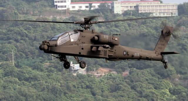 Taiwan has taken the delivery of six more AH-64E Apache attack helicopters from the United States, the fifth and final batch of a NT$59.31 billion (US$1.95 billion) order for 30 of the newest Apache model. They flew to an Army Aviation Special Forces base in Tainan Sunday evening after being unloaded and assembled in the southern port city a day earlier, the Army said.