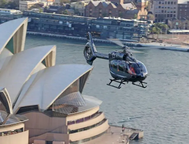 After logging more than five weeks of touring Australia’s Eastern sea board, the world’s leading twin-engine helicopter in its class, the Airbus Helicopters H145, has successfully completed its Australian visit and is now heading home, Airbus Group Australia Pacific announces Monday August 17, 2015.