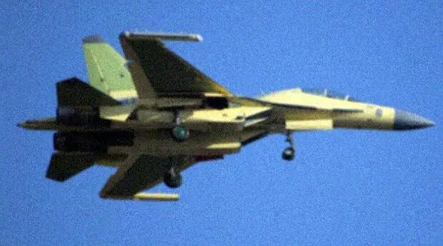 China new electronic warfare variant of the J 16 fighter reportedly made its maiden flight 640 001
