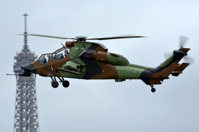 France Defence Procurement Agency orders 7 aditionnal Tigre combat helicopter 640 001