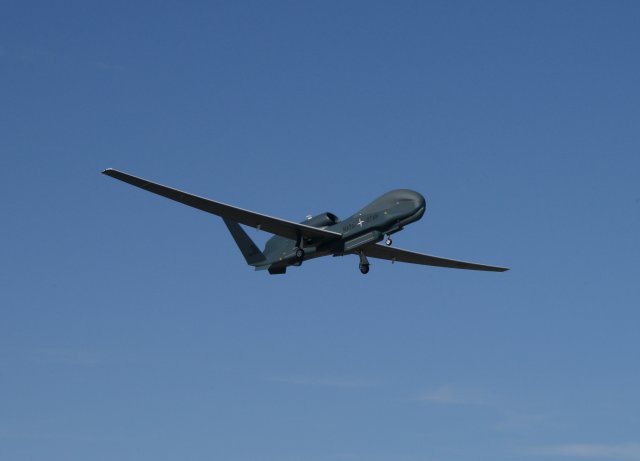 NATO first Alliance Ground Surveillance aircraft successfully took flight 640 001