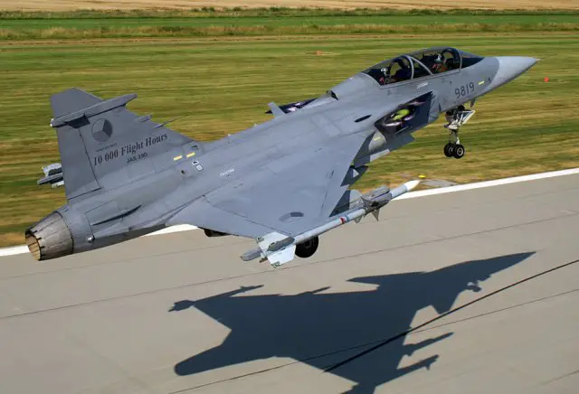 Saab offers Gripen local production and technology transfer to India 640 001