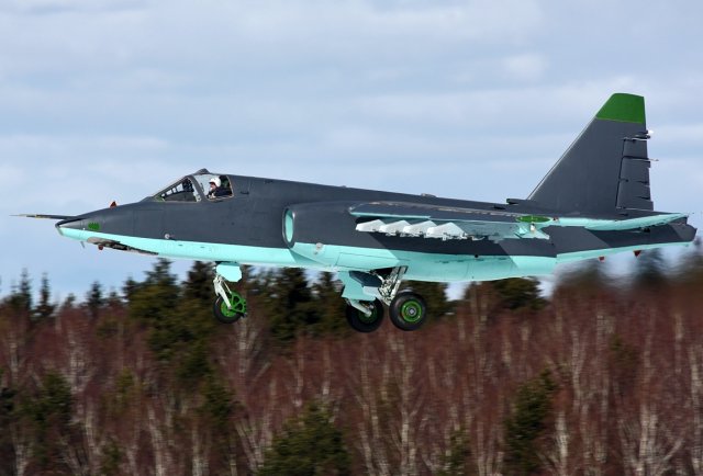 Trials campaign of the first two upgraded Su 25SM3 fighter aircraft to start before 2015 end 640 001