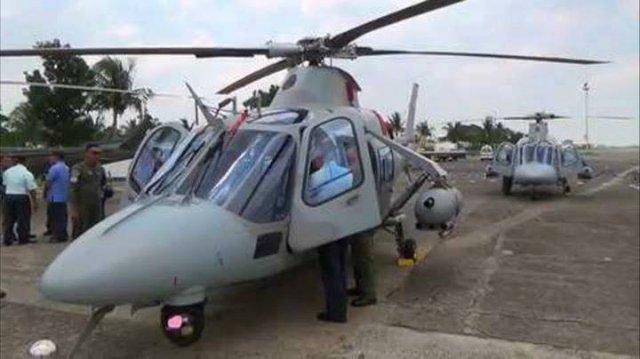 The Philippines armed forces has recently taken delivery of two new Bell 412EP utility helicopters, Philippine military spokesman said Thursday, July 2nd. Brand-new Philippine Air Force (PAF) helicopters appeared during the celebration of PAF 68th founding anniversary at Clark Air Base in Pampanga Wednesday, July 1st. The choppers that were displayed included two Bell 412EP utility helicopters and two AgustaWestland AW-109E attack helicopters.