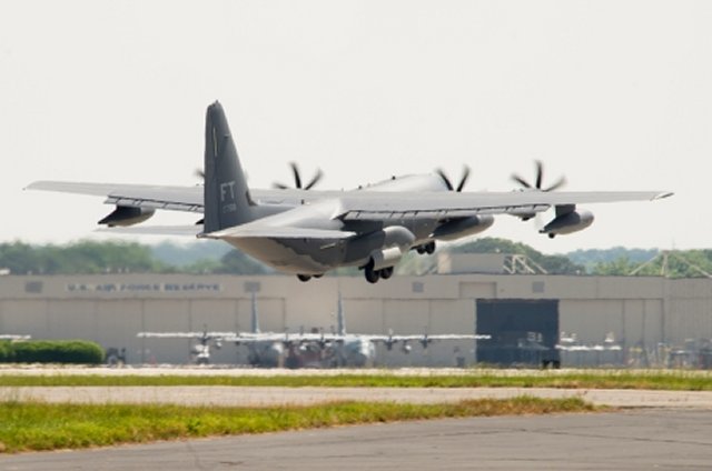 A U.S. Air Force crew ferried an HC-130J Combat King II personnel recovery tanker from the Lockheed Martin production facility located here to its new home with the 347th Rescue Group at Moody Air Force Base, Georgia, the US-based company announced on May 14.