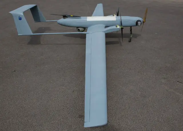 IAI and Hankuk Carbon disclose a new tactical VTOL UAS the Front Engine Panther 640 001