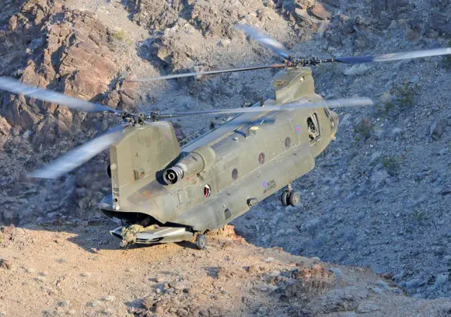 QinetiQ to evaluate upgrade to RAF Chinook Automatic Flight Control System 640 001
