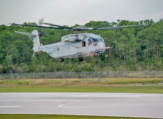 Sikorsky CH 53K Stallion helicopter prototype successfully performed first test flight 640 001