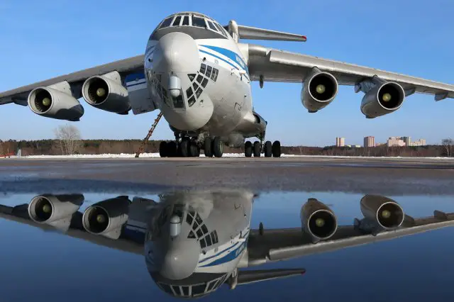 Ilyushin Il 76MDM military airlifter started factory ground and flight tests 640 001