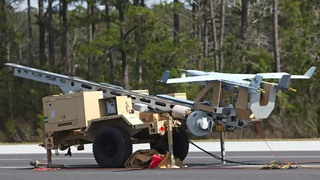 US Marine Corps fly RQ 21A UAV in controlled airspace for the first time 640 001