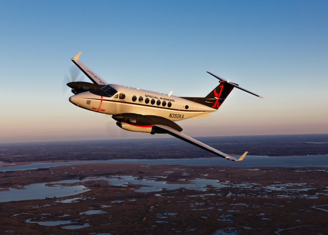 Beechcraft introduces enhanced King Air 350 special missions platform 640 001